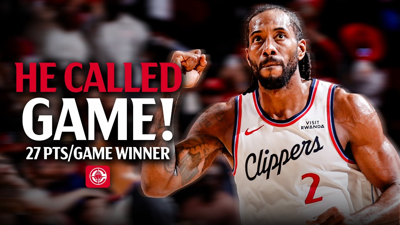 Kawhi Leonard Terminates the Rockets 🖐🏾