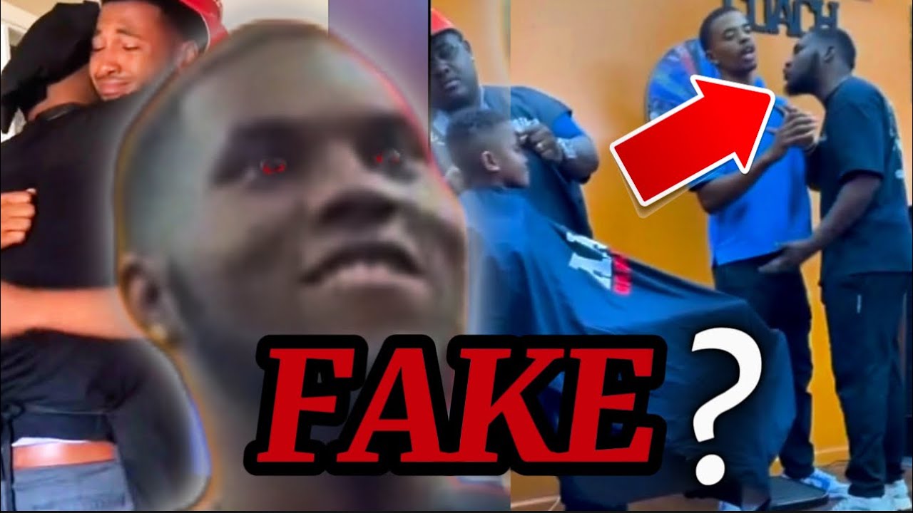 'Fake Russell' Stepdad Takes His Son to the barbershop to Get a Haircut & Instantly Regrets It
