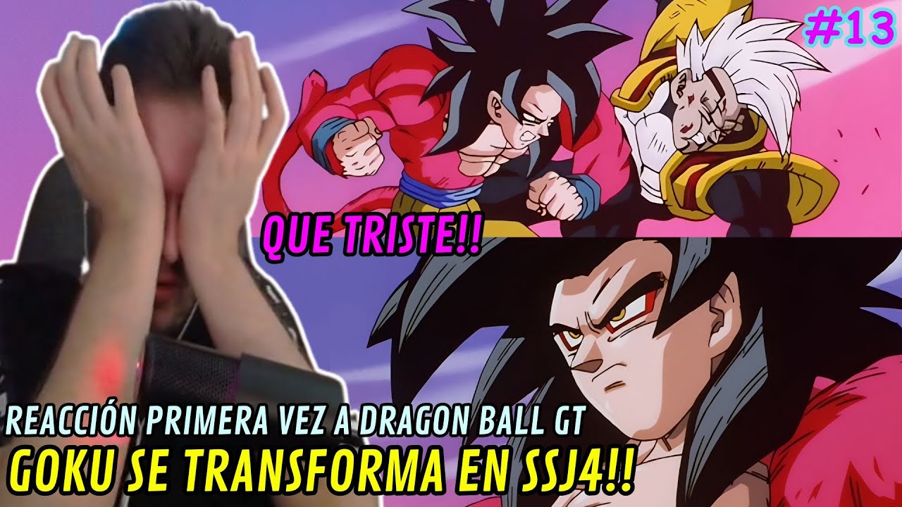 CASI LLORO, GOKU SE TRANSFORMA EN SUPER SAIYAJIN 4! REACCIÓN A DRAGON BALL GT PRIMERA VEZ (33-35)
