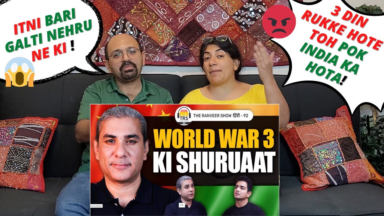 INDIANS Aur PAKISTANIS - Yeh Dekho 🇮🇳🇵🇰 - Abhijit Chavda Geopolitics, WW3, The Ranveer Show हिंदी