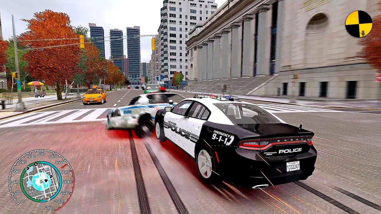 GTA 4 Crazy Police Car - Dodge Charger