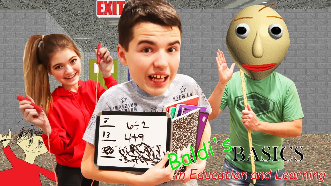 Baldi's Basics In Education And Learning Homeschool In Real Life!