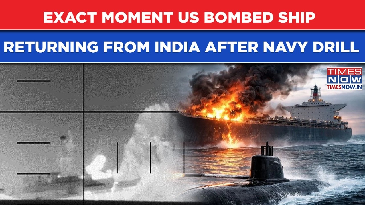 On Cam-Exact Moment US Bombed Ship Returning From India After Naval Drill, Killing 87