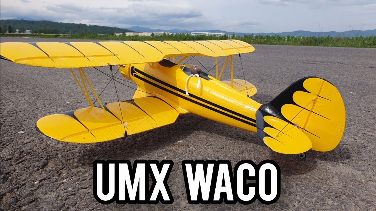 Small scale biplane beauty - UMX WACO