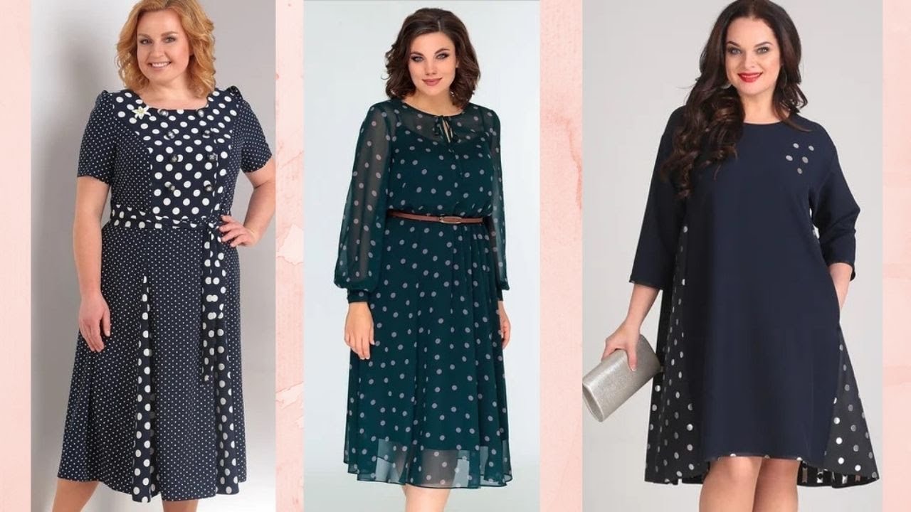 ЭТОТ принт НИКОГДА не ВЫХОДИТ из МОДЫ! 👗Женские платья в горох