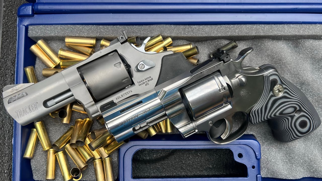 Taurus 692 Tracker vs Colt Python Elite Combat