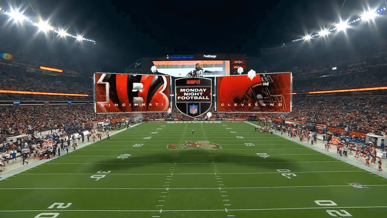 ESPN Monday Night Football intro | CIN@CLE | 10/31/2022