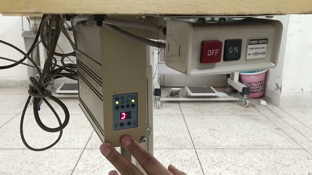 Pegasus D332 control box Master Reset