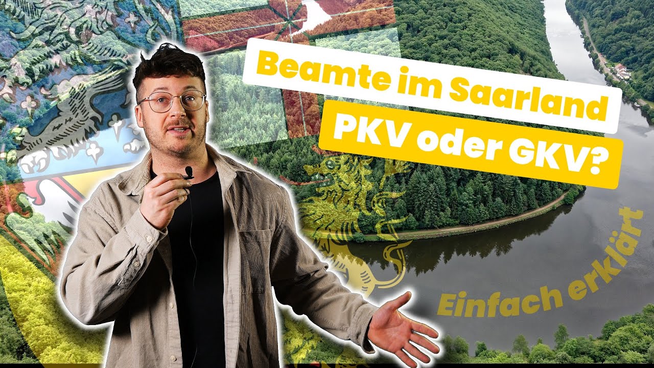 Krankenversicherung im Saarland für Beamte & Anwärter - Einfach erklärt