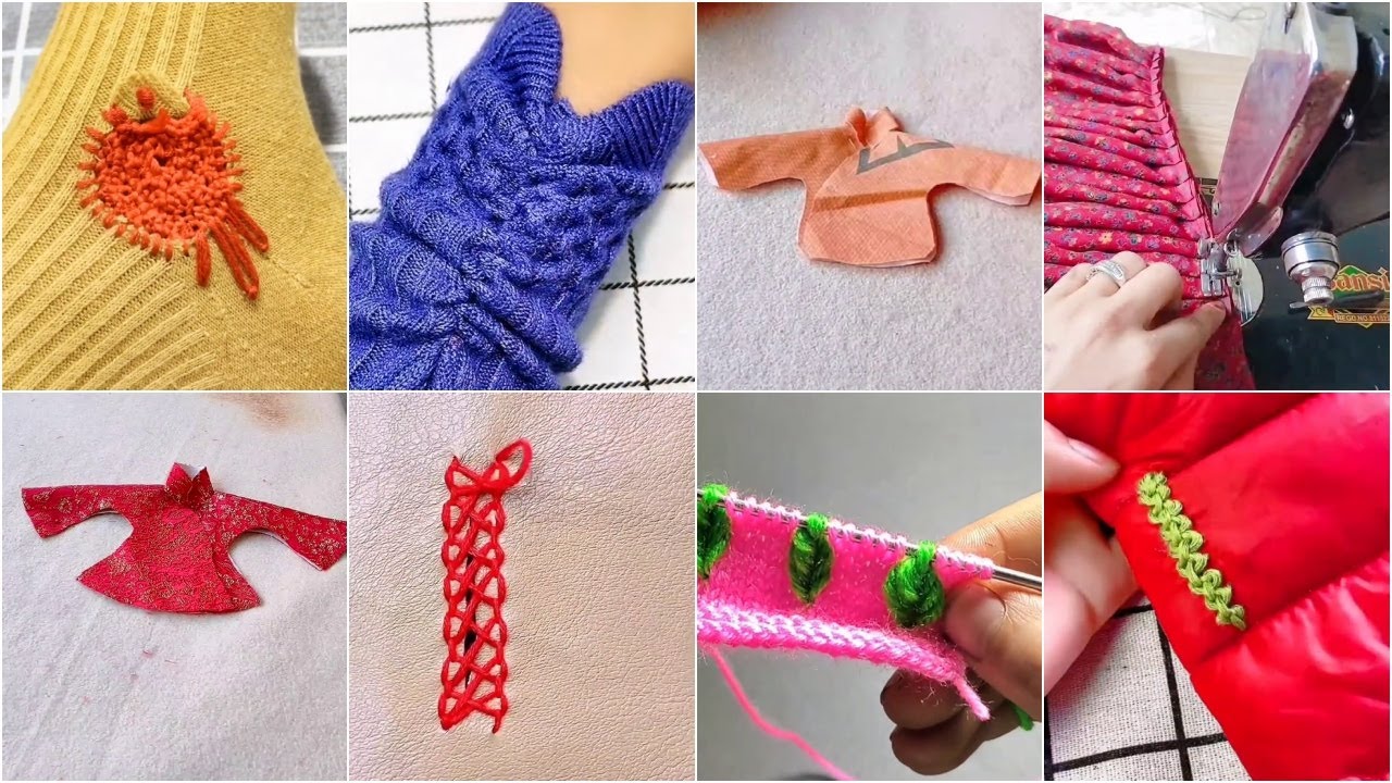 Creating Stunning Cloth Designs |  Making Unique Patterns, Knitted Textures, and Elegant Finishes