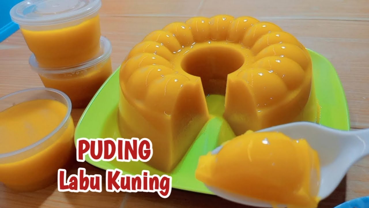 PUDING LABU KUNING SANTAN KARA SUPER LEMBUT DAN GURIH