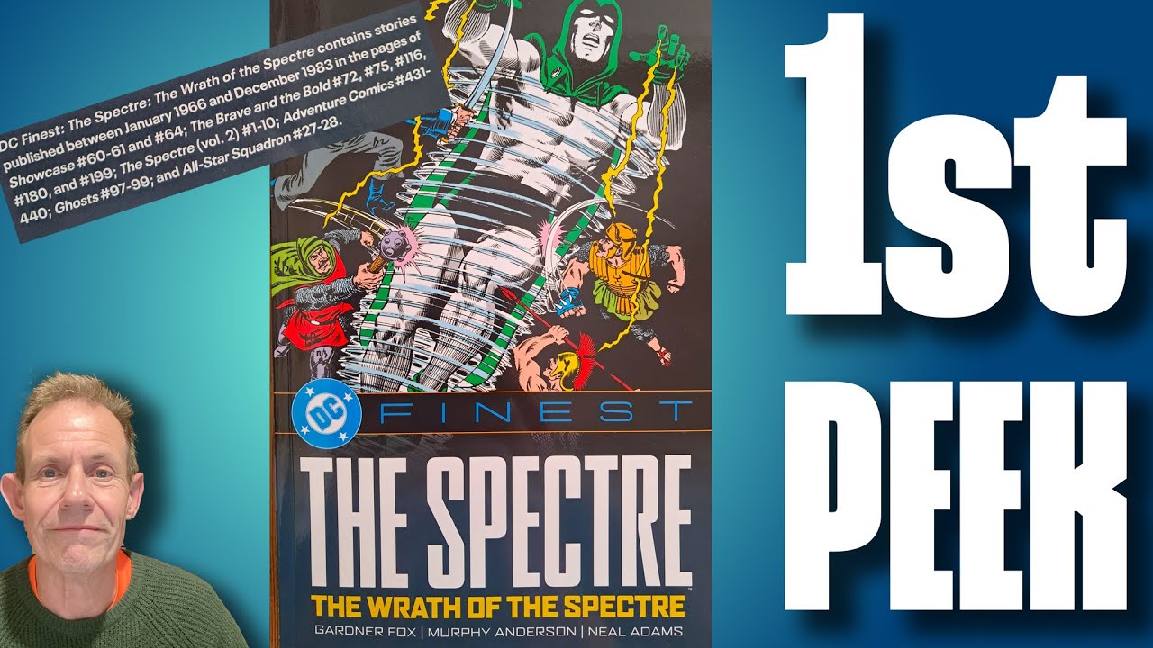 DC Finest Spectre LATEST Wrath Of The Spectre Book Review (Jim Aparo Neal Adams Murphy Anderson)