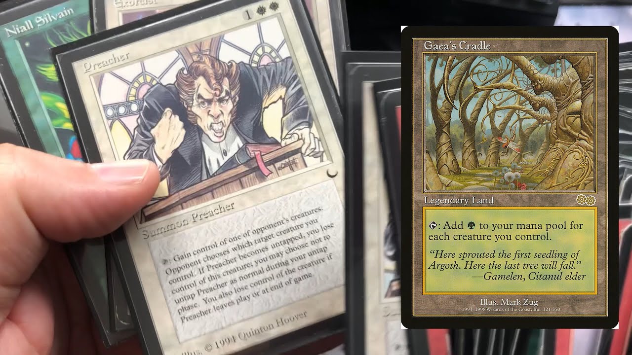 Would you rather buy a Gaea's Cradle or a full set of The Dark? You can only spend your money once!