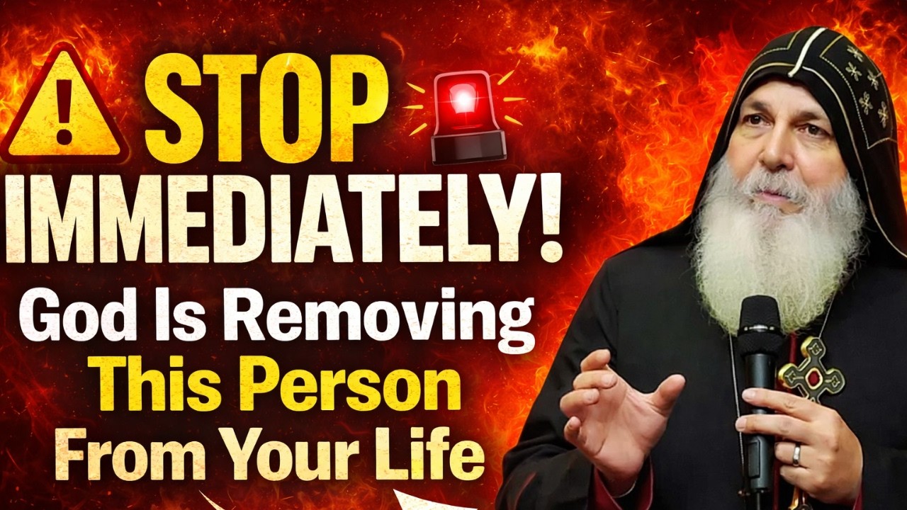 STOP IMMEDIATELY! God Is Removing This Person From Your Life