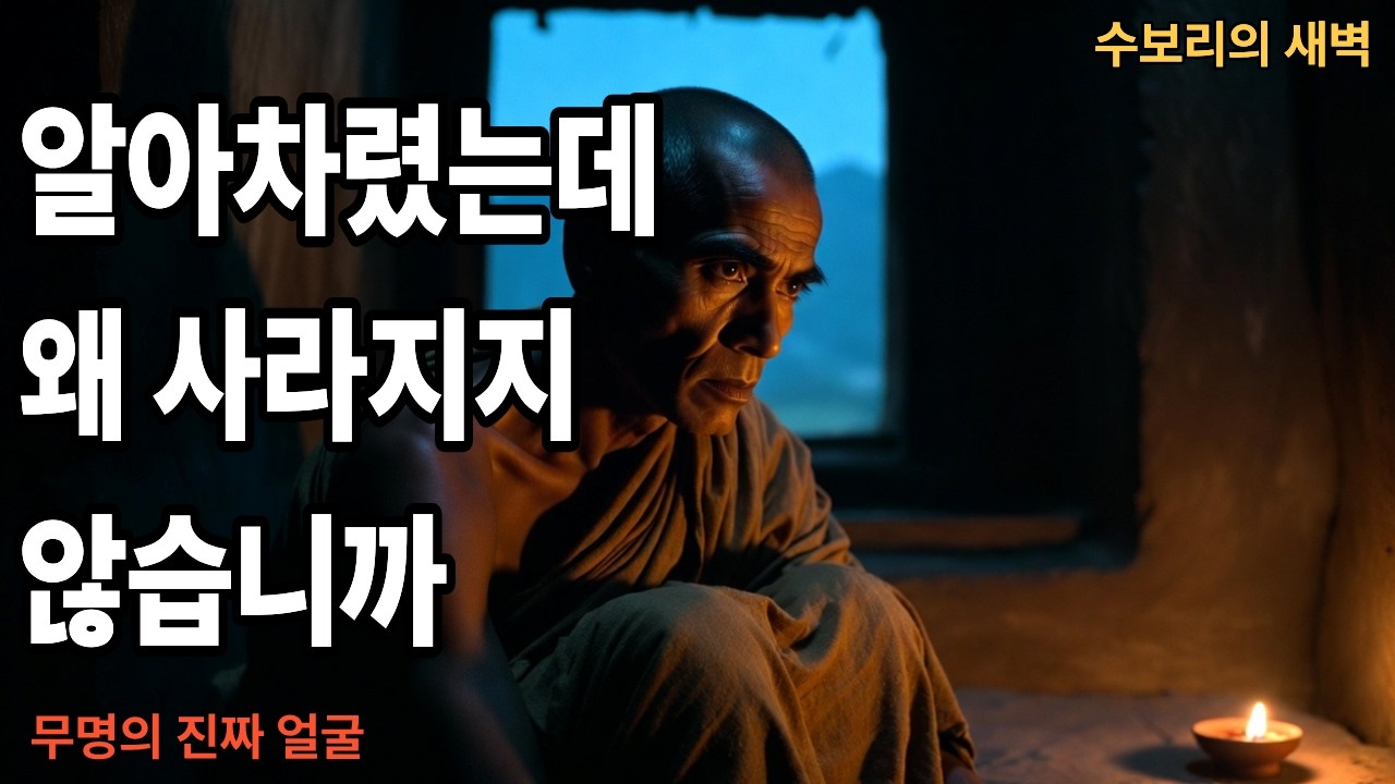 [붓다의 가르침]   알고 있는데 왜 안 됩니까