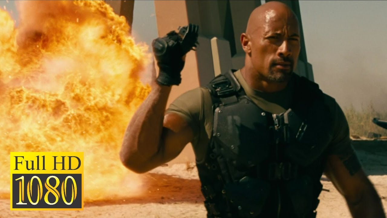 Final fight: Dwayne Johnson vs Ray Stevenson in the movie G.I. Joe: Retaliation (2013)