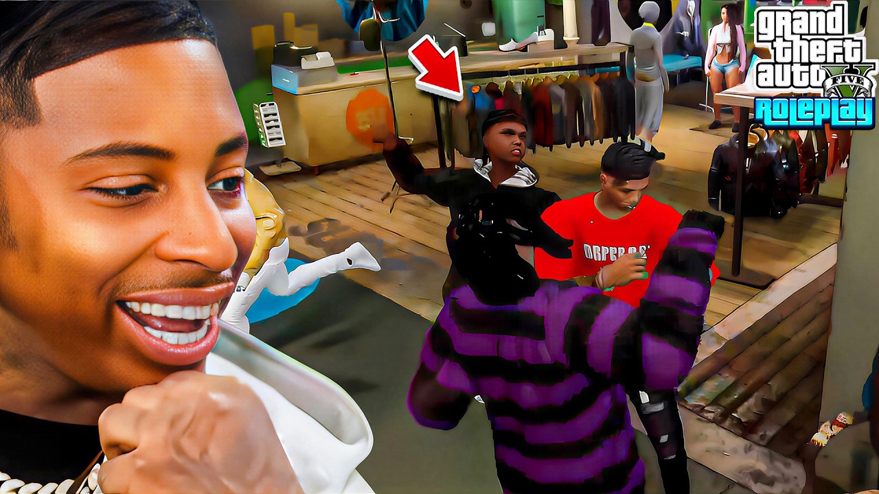 FunnyMike & Yungeen Ace Start A FULL BRAWL In GTA 5 RP.. 😂