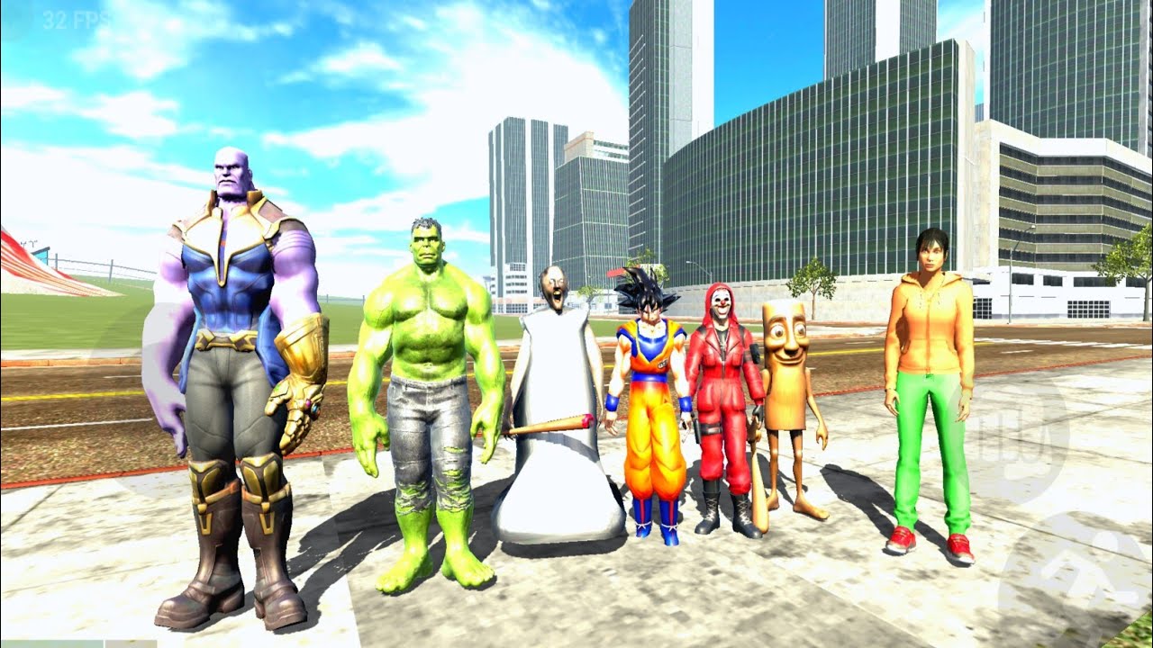 💥Franklin's Ex-Girlfriend Is Now A Big Enemy | Franklin Vs Avengers | Indian Bike Driving 3D 