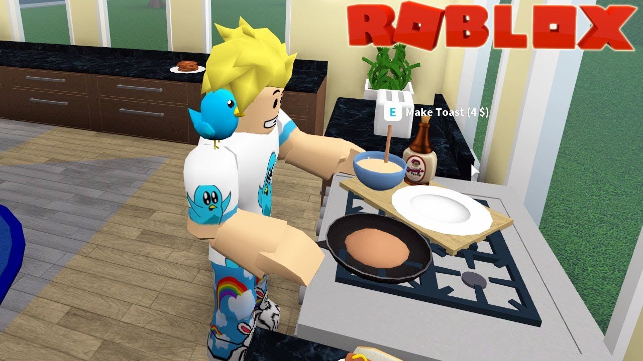 My Morning Routine in Roblox / Bloxburg Roleplay / Gamer Chad