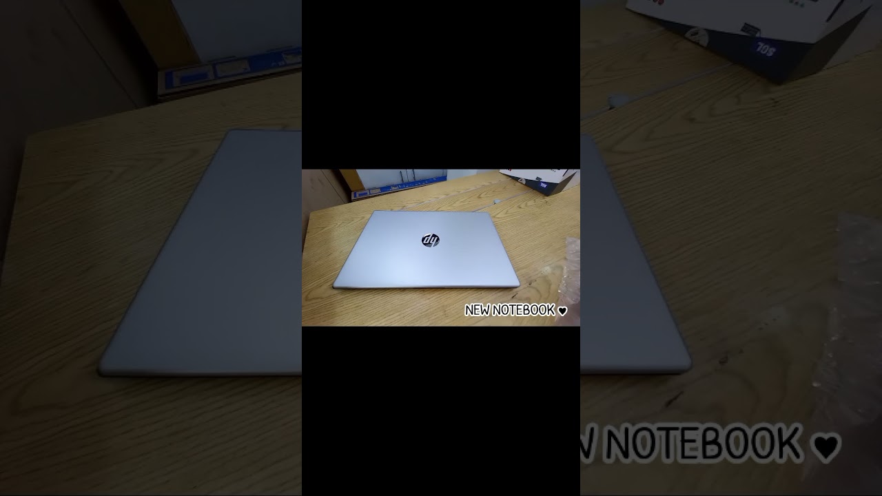 New HP Notebook #hp #hppc #hpnotebook #HPPCL15FD0268TU 🩶 💻