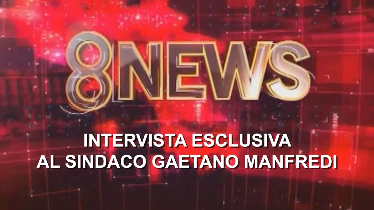 8 News, intervista esclusiva al Sindaco di Napoli Gaetano Manfredi