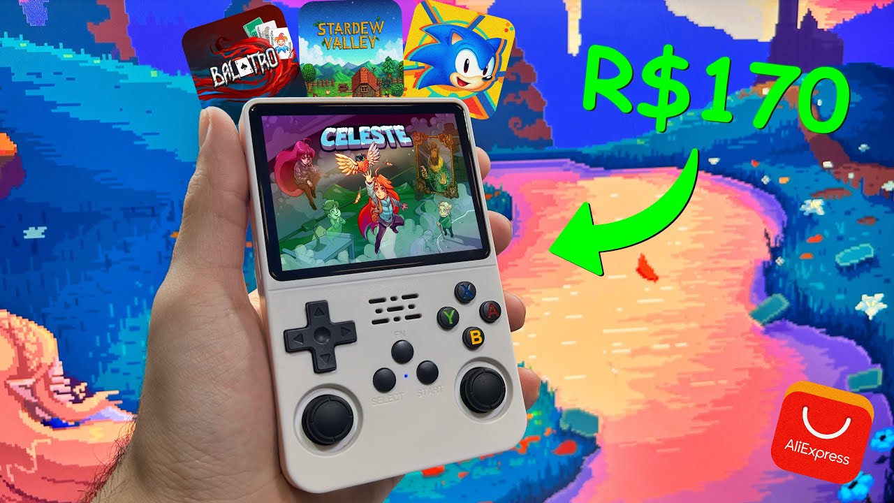 COMPREI O GAMEBOY MAIS VENDIDO DO ALIEXPRESS! R36S