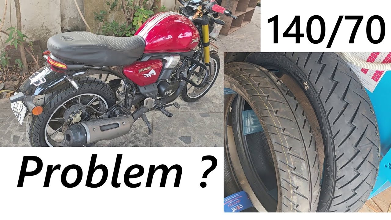 TVS Ronin | Both Tires Upgraded/Changed to Ceat 140/70 | Complete Details