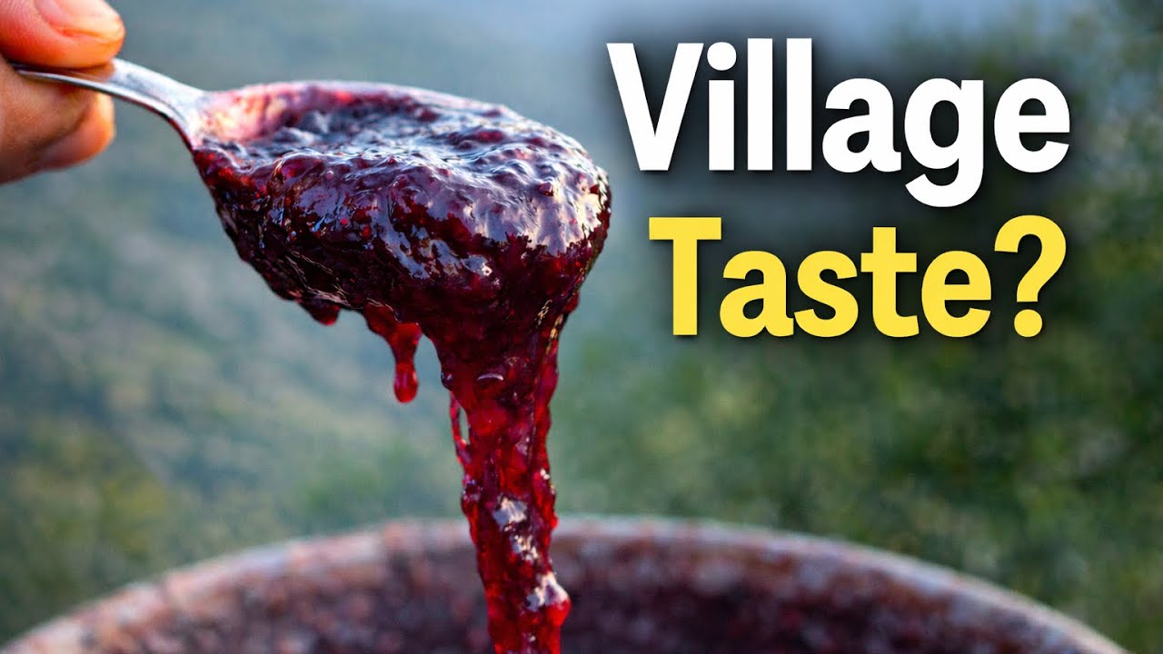  چیدن آلو و پخت مربای بدون آب | Harvesting Plums: No Water Jam