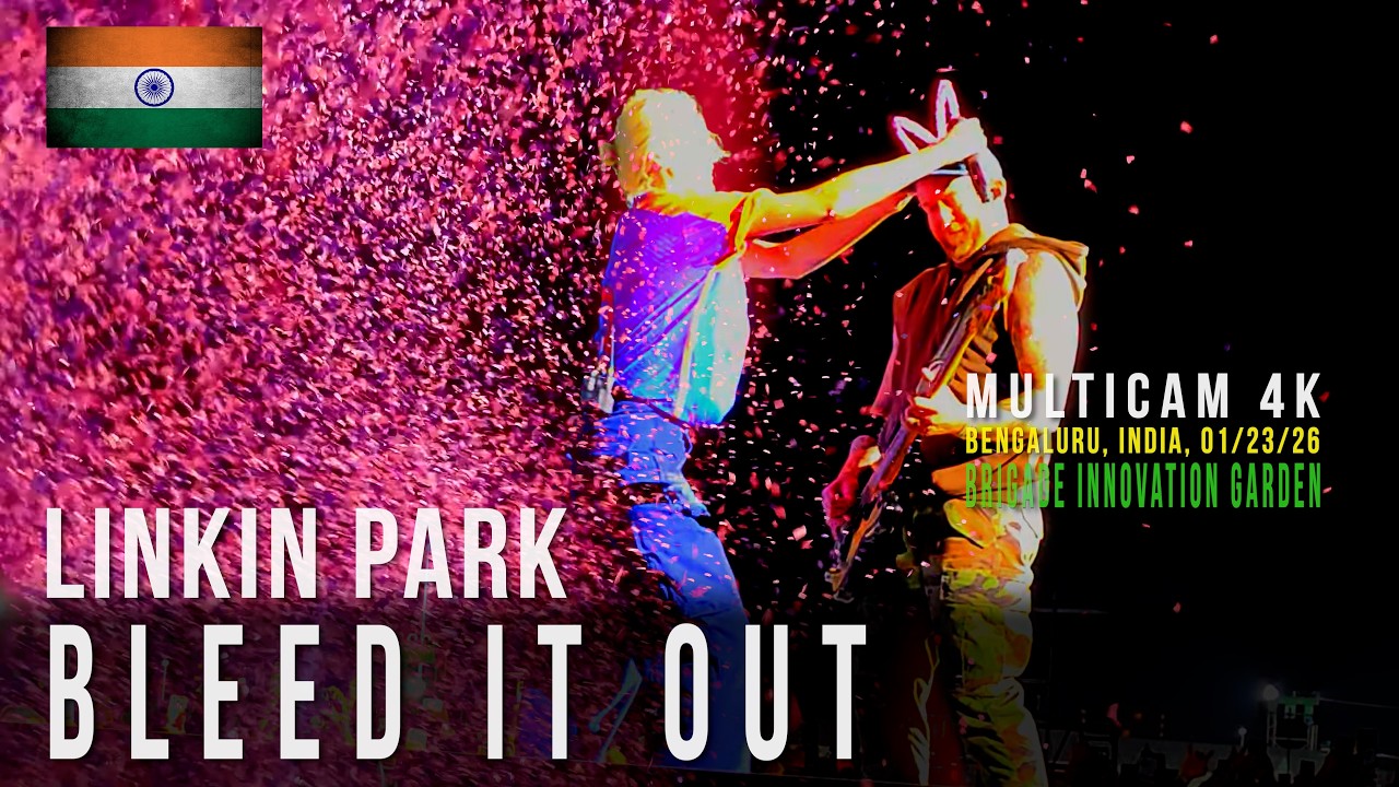 LINKIN PARK | Bleed It Out | Brigade Innovation Garden, Bengaluru, India, 01/23/26