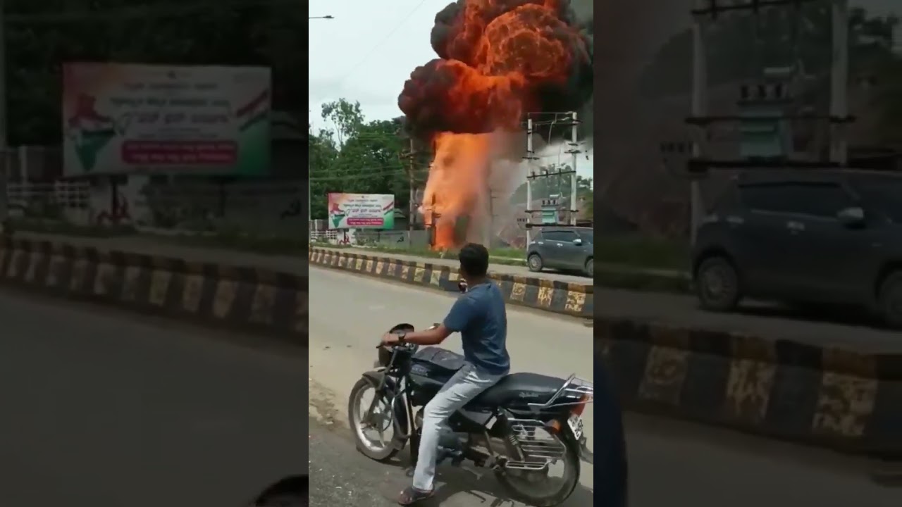 electric transformer blast full video link description🔥#shorts #short