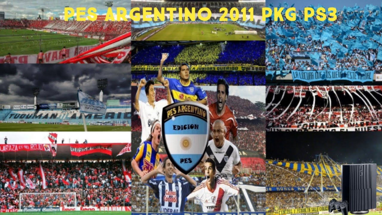 Pes Argentino Apertura 2011 PKG PS3