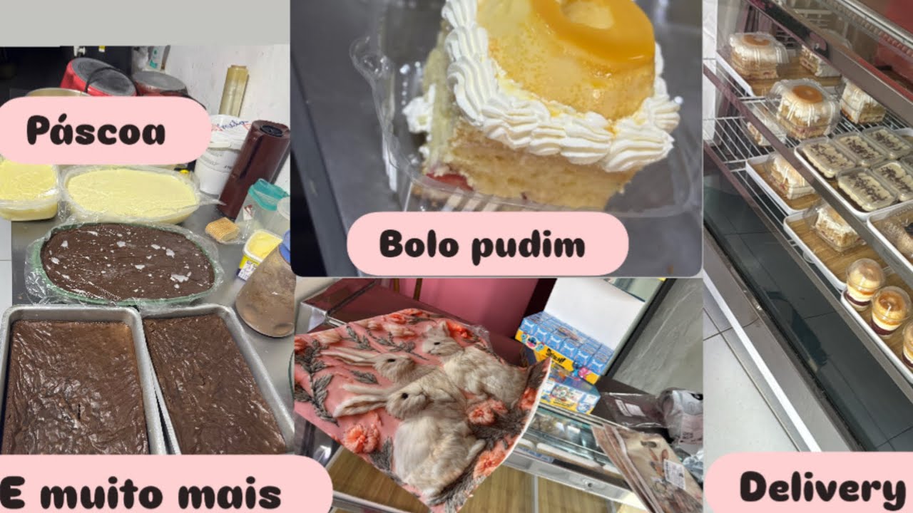 2 DIAS COMIGO NA CONFEITARIA | COMPREI UM FRIZER | BOLO PUDIM | TUDO QUE CHEGOU PRA PÁSCOA E DICAS 🐇