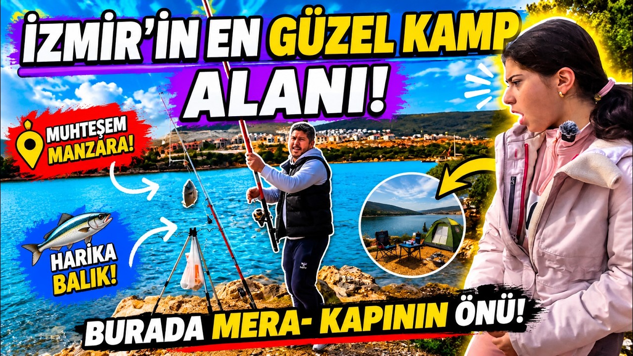 İZMİRİN EN GÜZEL KOYUNDA AİLECE KAMP | TİNY HOUSE-MİNİK EVLERDE HUZUR VE BALIK AVI - SAKLIKOY #vlog