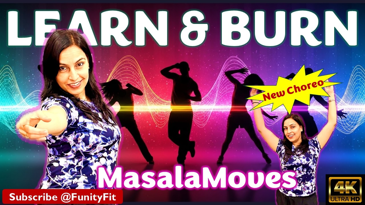 45-Min MasalaMoves: Bollywood Dance Cardio 🔥 Learn Tumhi Ho Bandhu + Burn Calories