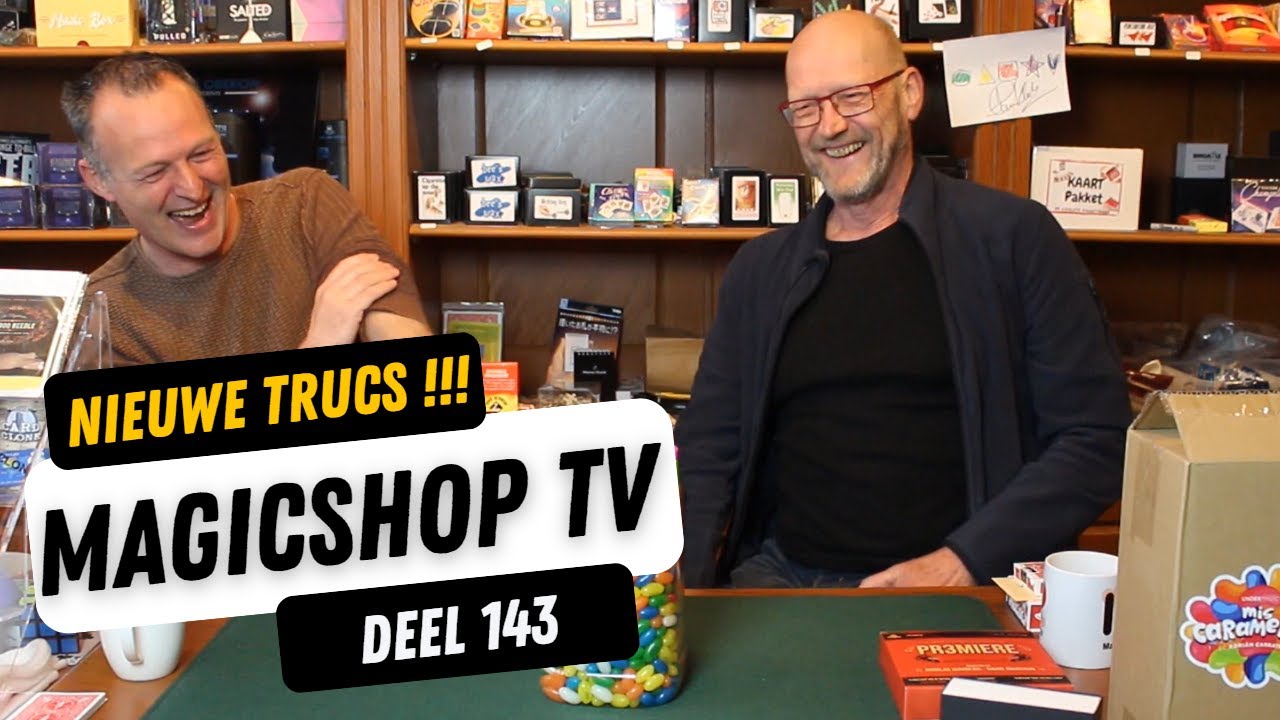 Magic Shop TV deel 143. Dé leukste review show over goocheltrucs. Check magicshop.nl