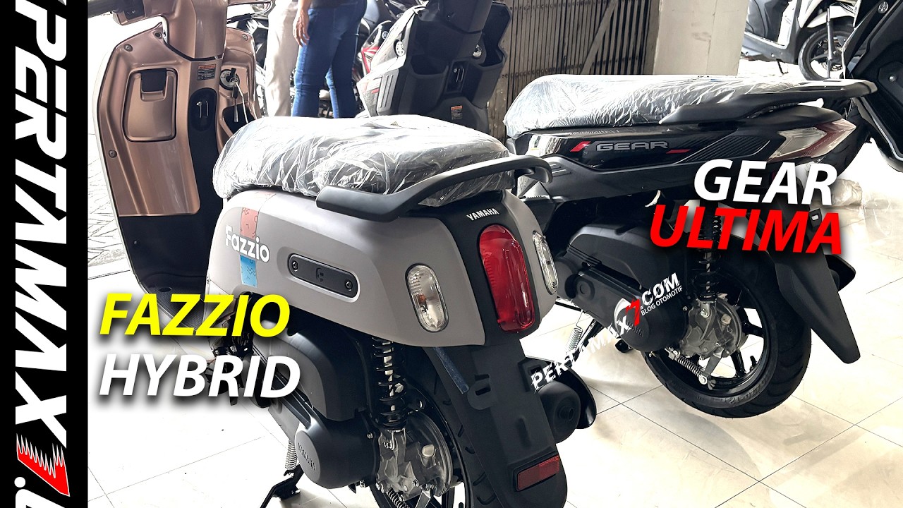 ADU Yamaha Gear Ultima Standar VS Fazzio Hybrid 125 Beli Pilih Mana? #gearultima #fazzio #fazzio125