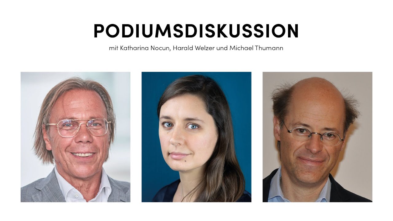 Eine digitale Podiumsdiskussion mit Katharina Nocun, Harald Welzer und Michael Thumann