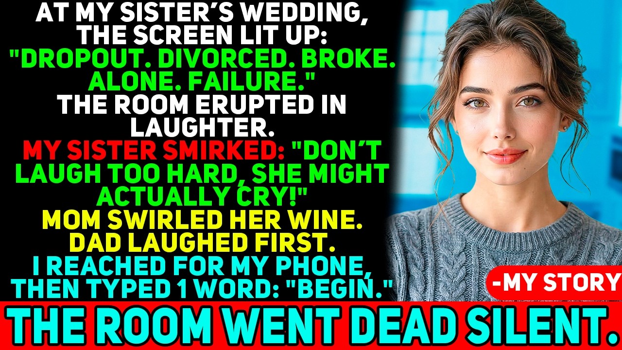 My Sister's Wedding Was Supposed To Humiliate Me — Dad Laughed First, Then I Pressed Send...