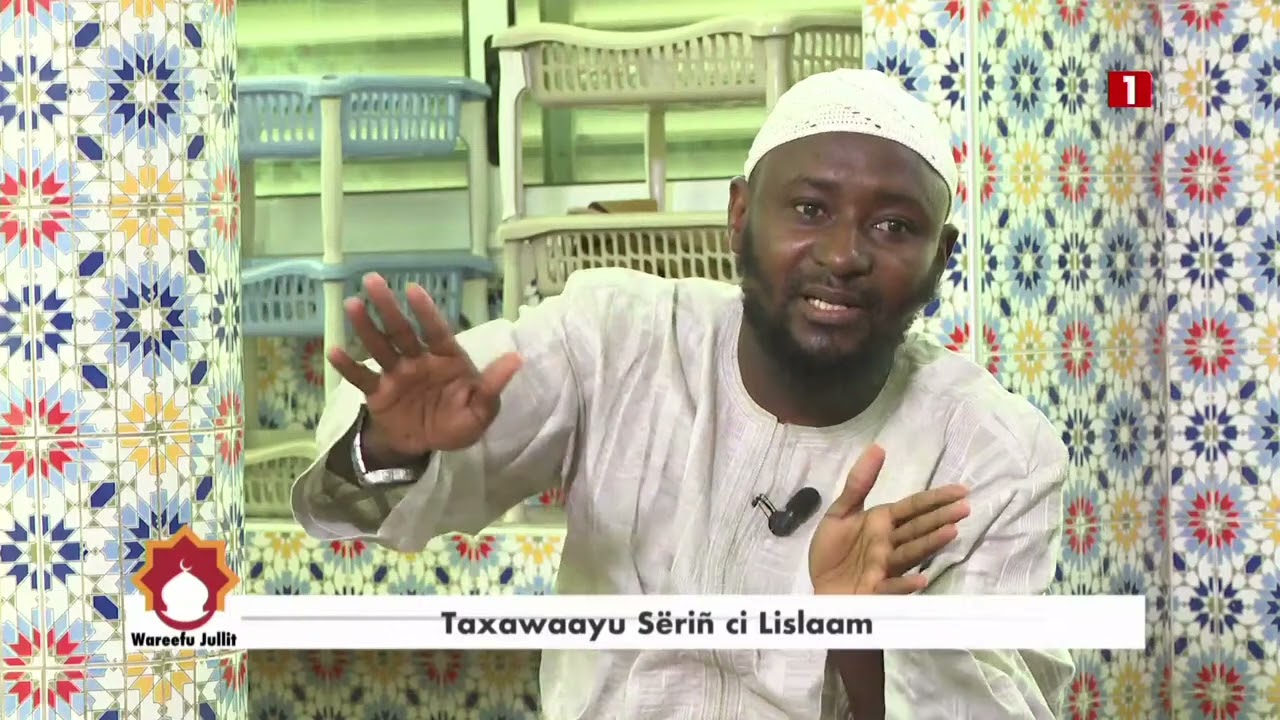 Oustaz Oumar DIALLO à la RTS | WAREEFU JULLIT 26-07-24 |  THÈME : TAXAWAAYU SËRIÑ CI LISLAAM
