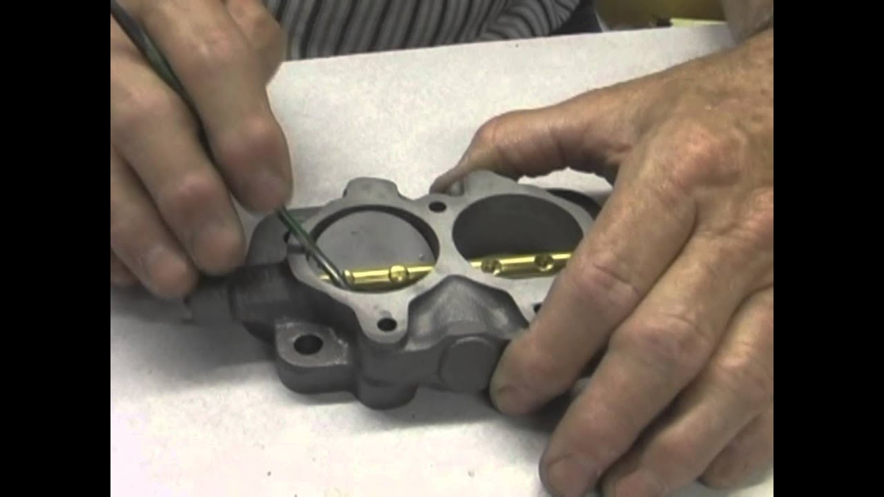 How To Seal Throttle Bodies on Pontiac Tri-power 2GC Carburetors