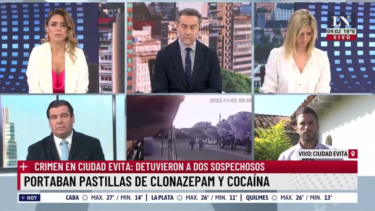 Crimen en Ciudad Evita: los detenidos tenían 2 revólveres y objetos de la víctima