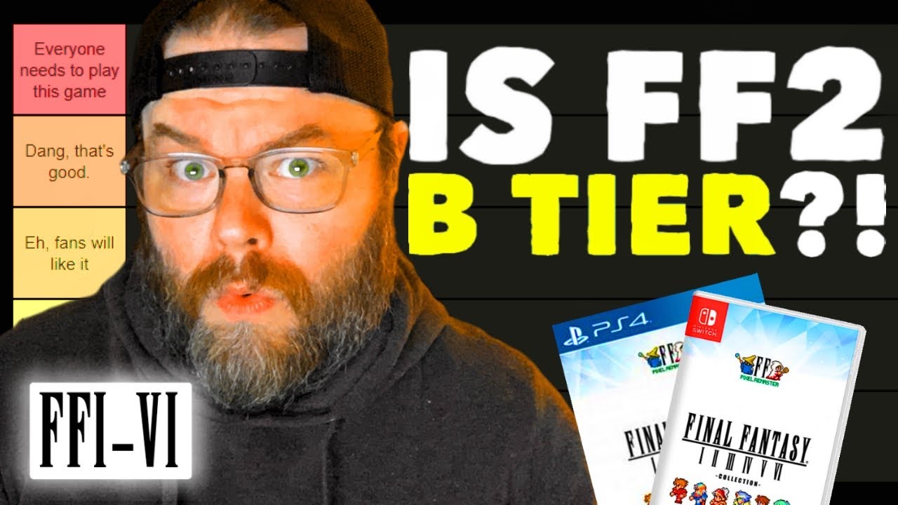 All 6 Final Fantasy Pixel Remasters RANKED!