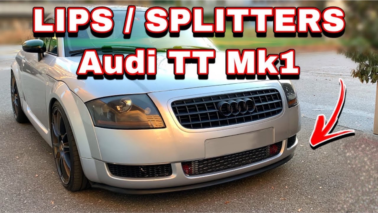 Audi TT Mk1 Splitter / Lips para Parachoques