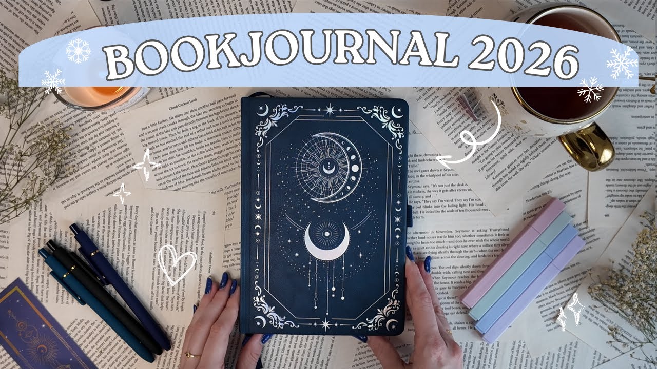 Mein Bookjournal 2026 📖| Flip through ✨| Buchtagebuch 🩵