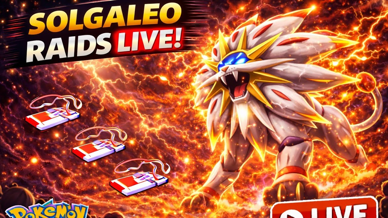 ⚡🔥 LIVE HUNDO SOLGALEO HUNT 🔥⚡Pokemon Go
