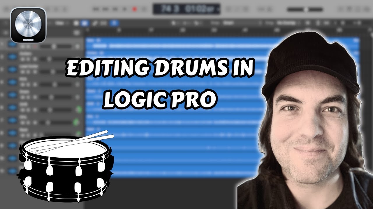 The FAST & EASY Way To Quantize Live Drums in Logic Pro