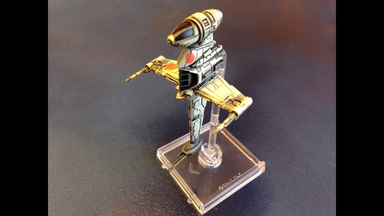 The Cardboard Dungeon: X-Wing Ship Review - B-Wing