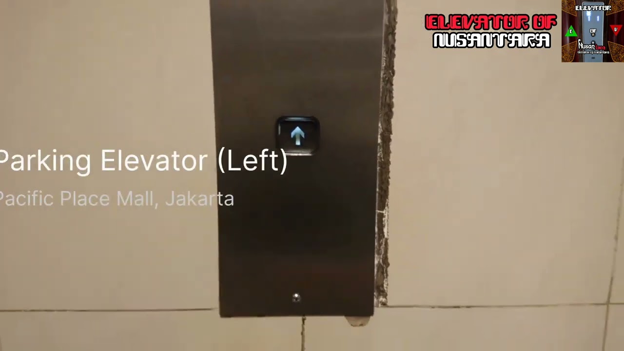 Toshiba TOPS-VF3 (Carpark & Galleries Lafayette) Elevator at Pacific Place Mall, Jakarta