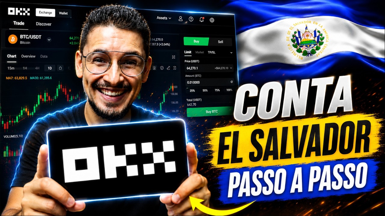 OKX El Salvador Passo a Passo | Como Abrir Conta OKX Global