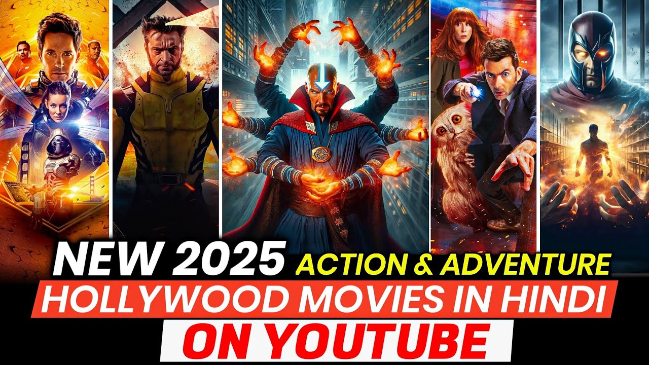 Top 10 Best Hollywood Movies On YouTube in Hindi | Hollywood Action Movies in Hindi Dubbed 2025